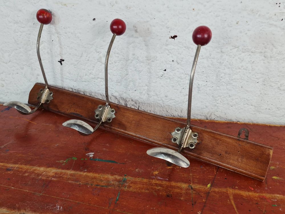 Alte Garderobe 3 Haken Vintage Danish Design Hakenleiste (Gebraucht) In Rothrist Für CHF 45
