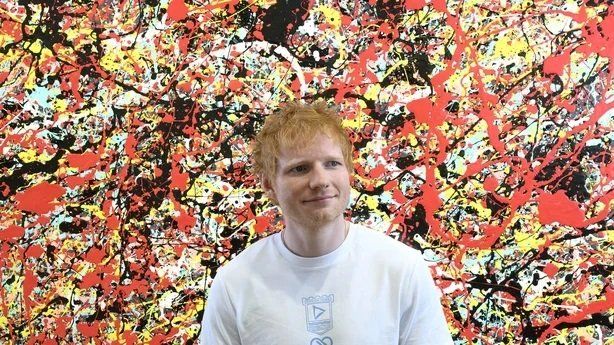 Gemälde: Original ED Sheeran painting Cosmic Carpark Handsigned – Neu und originalverpackt aus Petit-Lancy von Art_Collector 3