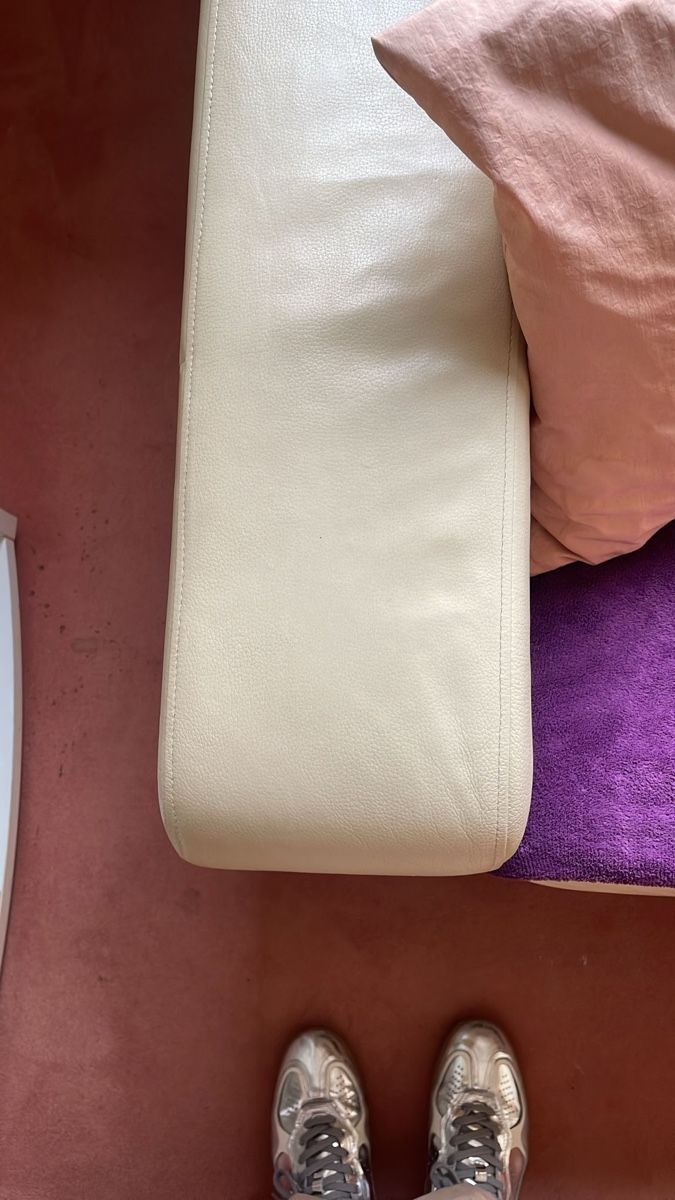 Sofas: Echt-Leder 2er Sofa beige – Gebraucht aus Cham von ama_wm6z 1