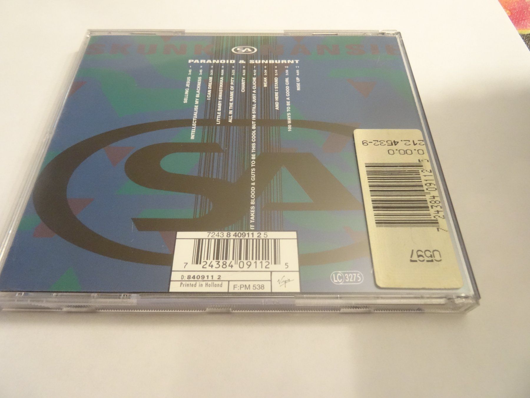 CD: Skunk Anansie - Paranoid & Sunburnt CD – Usato da Olten venduto da Disc-Ausverkauf 1