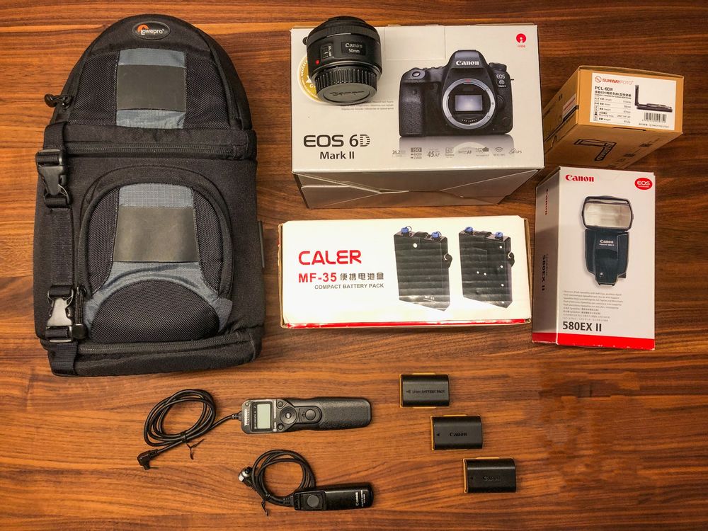 Canon EOS 6D Mark2 Vollformatcamera mit viel Zubehör Kaufen auf Ricardo