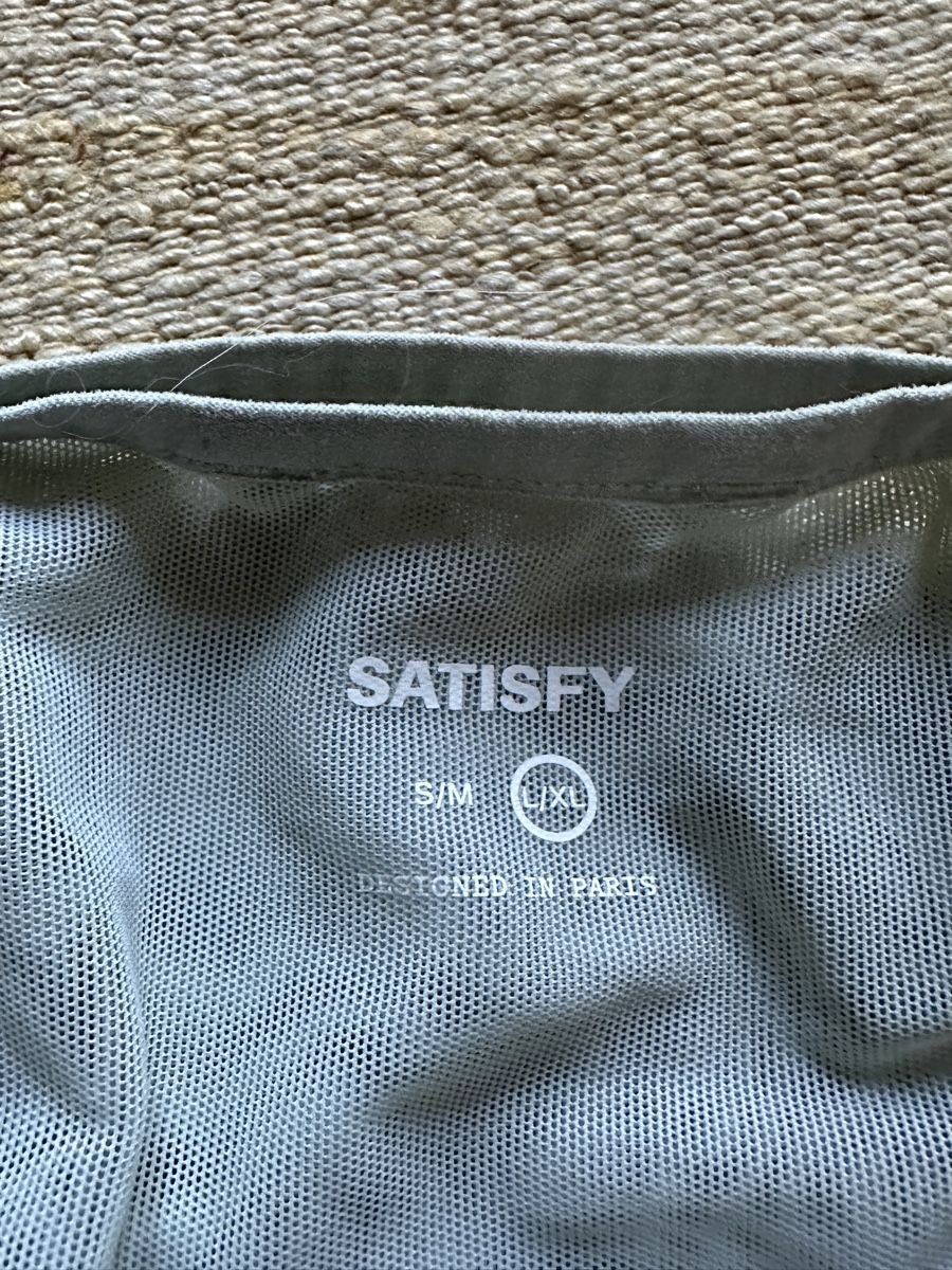 Satisfy Top: Washed Green Satisfy Running Trail Vest – Nuovo (secondo la descrizione) da Villars-Burquin venduto da Iliasso 3