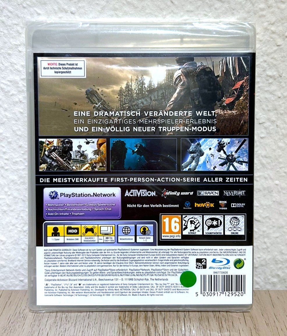 Sony Spiele: Call of Duty Ghosts PS3 NEU – Gebraucht aus St. Gallen von Alpine.Arcade 1