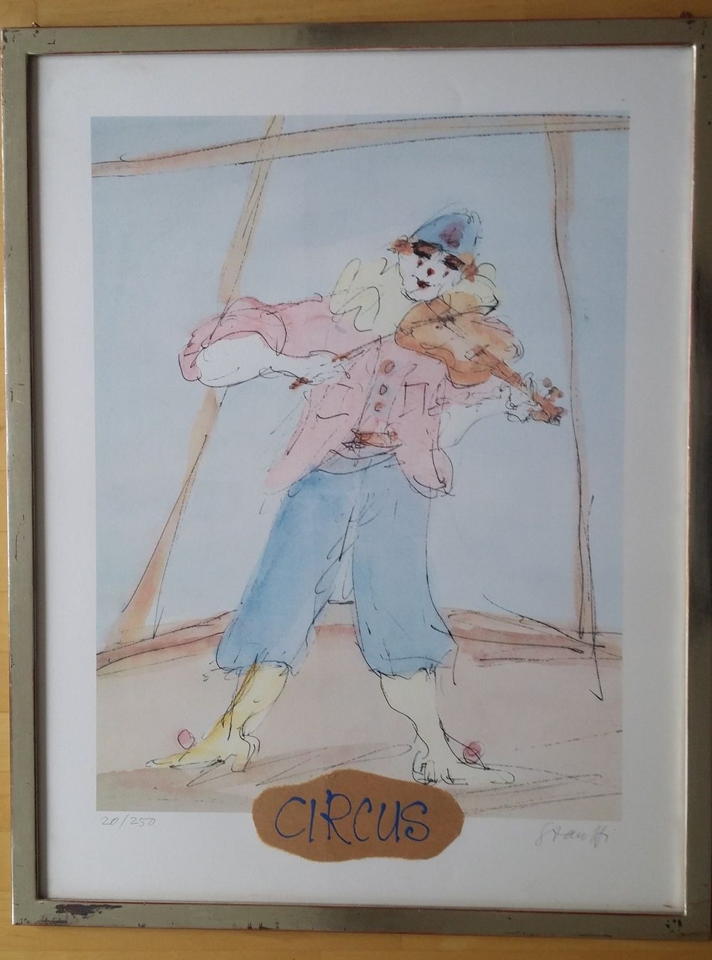 Foto & Immagini: Stauffi - Original-Serigraphie "Auftritt" 20/250 mit Zert – Usato da Basel venduto da Skytime 4