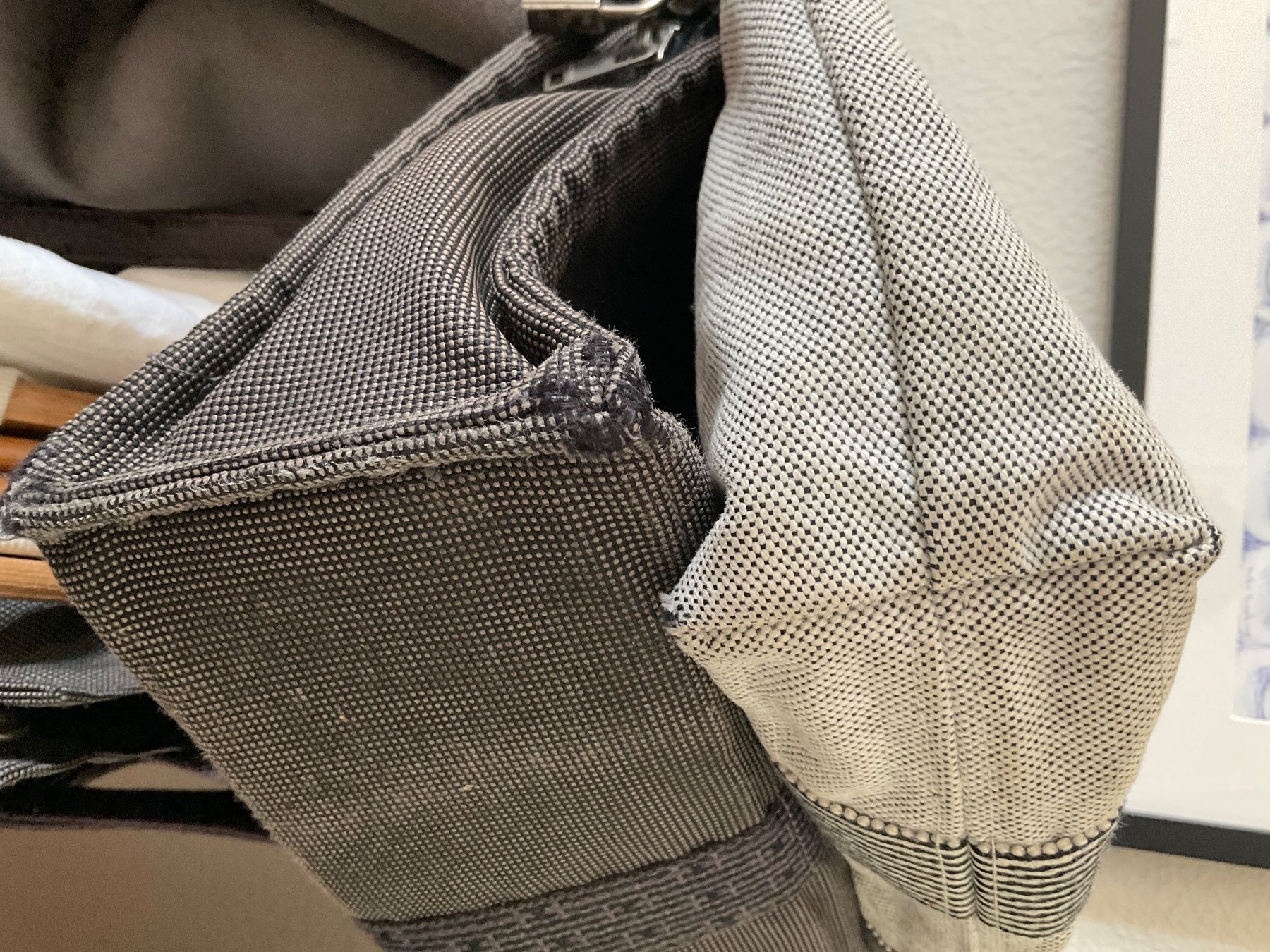 Zaini: Hermès Backpack, Grey Fabric,! FREE 2 tote Bag – Usato da St. Gallen venduto da accessoriella 7
