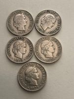 Lot mit 5 Stk. 10 Rp.  (1914/15/19/20/24)