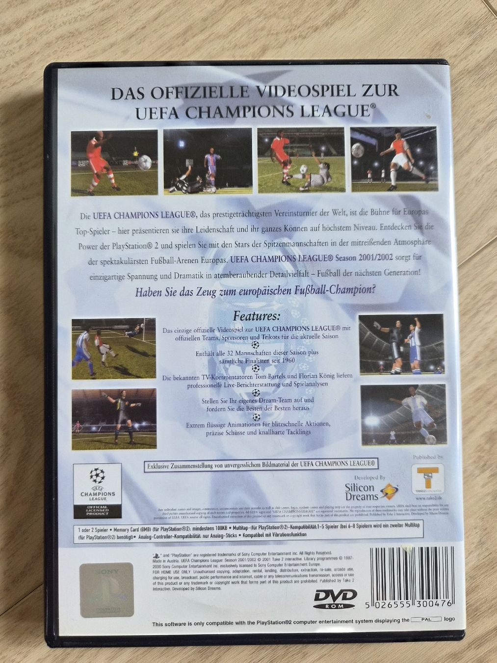 Sony Giochi: UEFA Champions League 2001/2002 PS2 – Usato da La Joux FR venduto da car_ck96 2