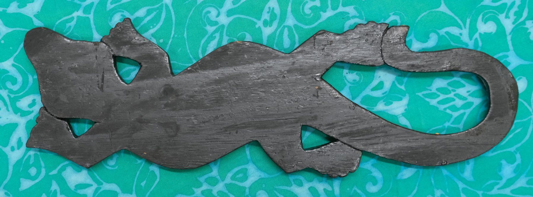 Statuette: Gecko, Echse aus Holz 31cm – Nuovo (secondo la descrizione) da Zürich venduto da Masala-Oase 3