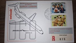 Swissair Zürich - London 06.10.1980