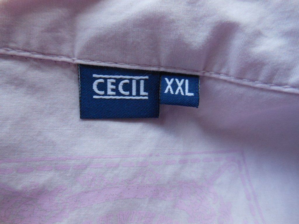Cecil Chemisiers: ca. Gr. 44 46 xxl CECIL Bluse hellrosa stretch leicht sMasse – D'occasion à Basel par frausommerwind 2