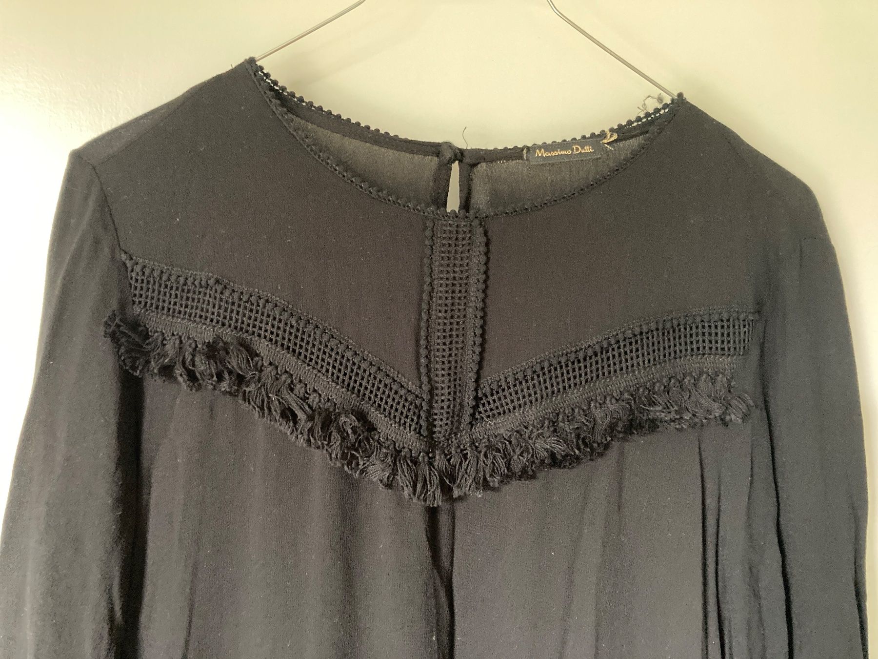 Massimo Dutti Vestiti: Massimo Dutti Kleid schwarz 34 – Usato da Bern venduto da nelke08 1