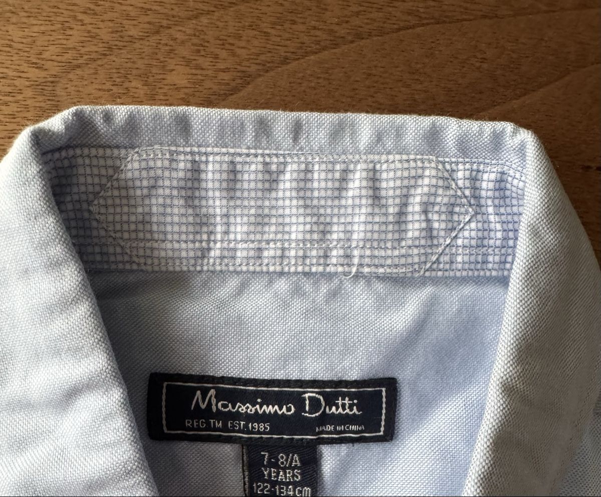 Massimo Dutti Hemden, T-Shirts & Polos: hellblaues Hemd, Massimo Dutti, Grösse 122 – Gebraucht aus Biel-Benken BL von mvazquezf 2