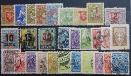 Litauen Lot mit alten Werten XIII