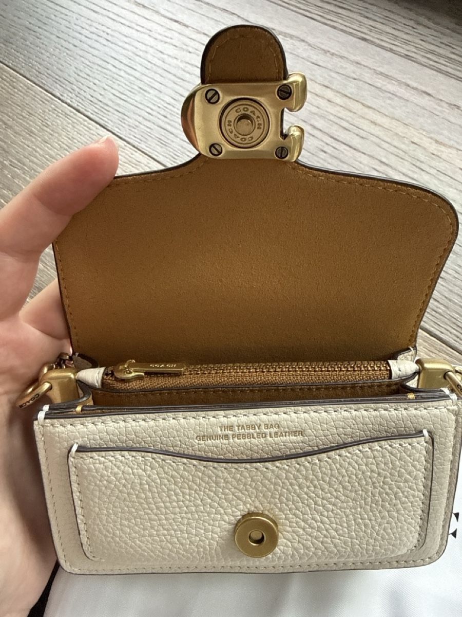 Coach Borse da donna: Coach Tabby Bag - Cream Pebble Leather - Never Worn – Nuovo (secondo la descrizione) da Wilen b. Wollerau venduto da Nataly_ 3