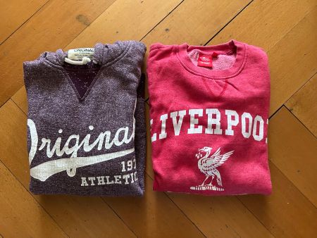 2 Pullis FC Liverpool/ Jack & Jones Gr. M & L