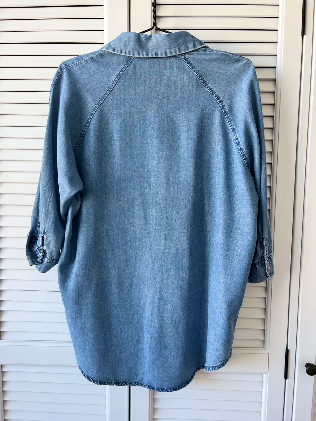 Camicette: Jeans-Bluse, Gr.XS (aber eher S) – Usato da Glattpark(Opfikon) venduto da ste_n99y 5