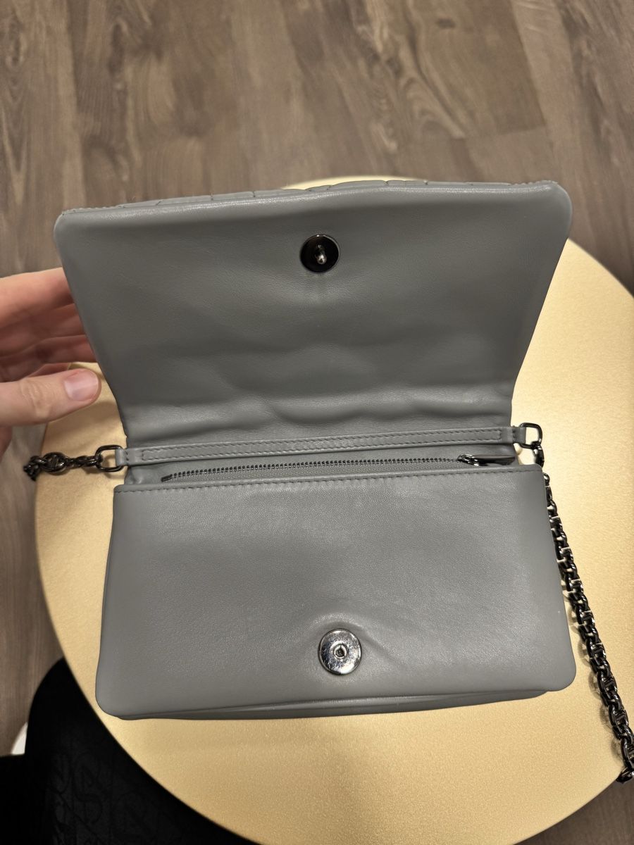 Borse da donna: Authentic Christian Dior Bag - Grey Quilted Leather – Usato da Thonex venduto da Lux_brands01 3