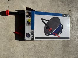 Intex Fusspumpe 30 cm blau schwarz