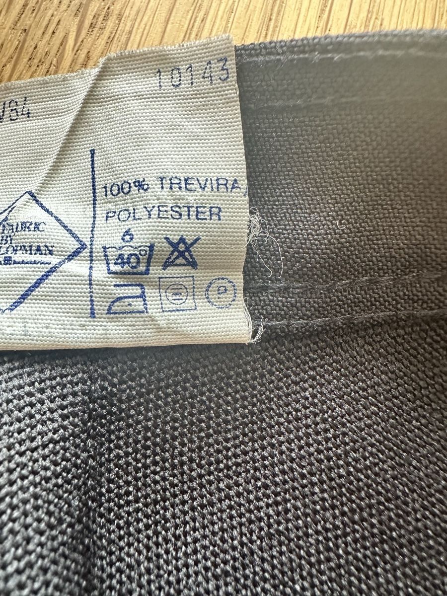 Pantaloni: Pants polyester black size C46/20 made in Denmark – Usato da Brittnau venduto da iBazuka 3