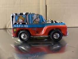 Safari Jeep mit Friktion Made in Japan neu ohne Verpackung