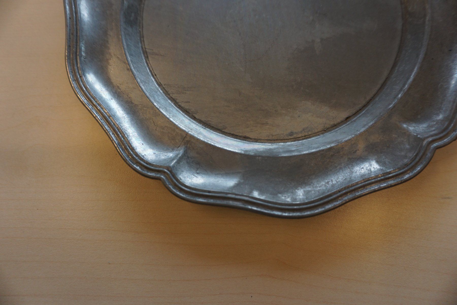 Piatti: Zinnteller 4er Set, Durchmesser 22cm – Usato da Giswil venduto da sowo60 4