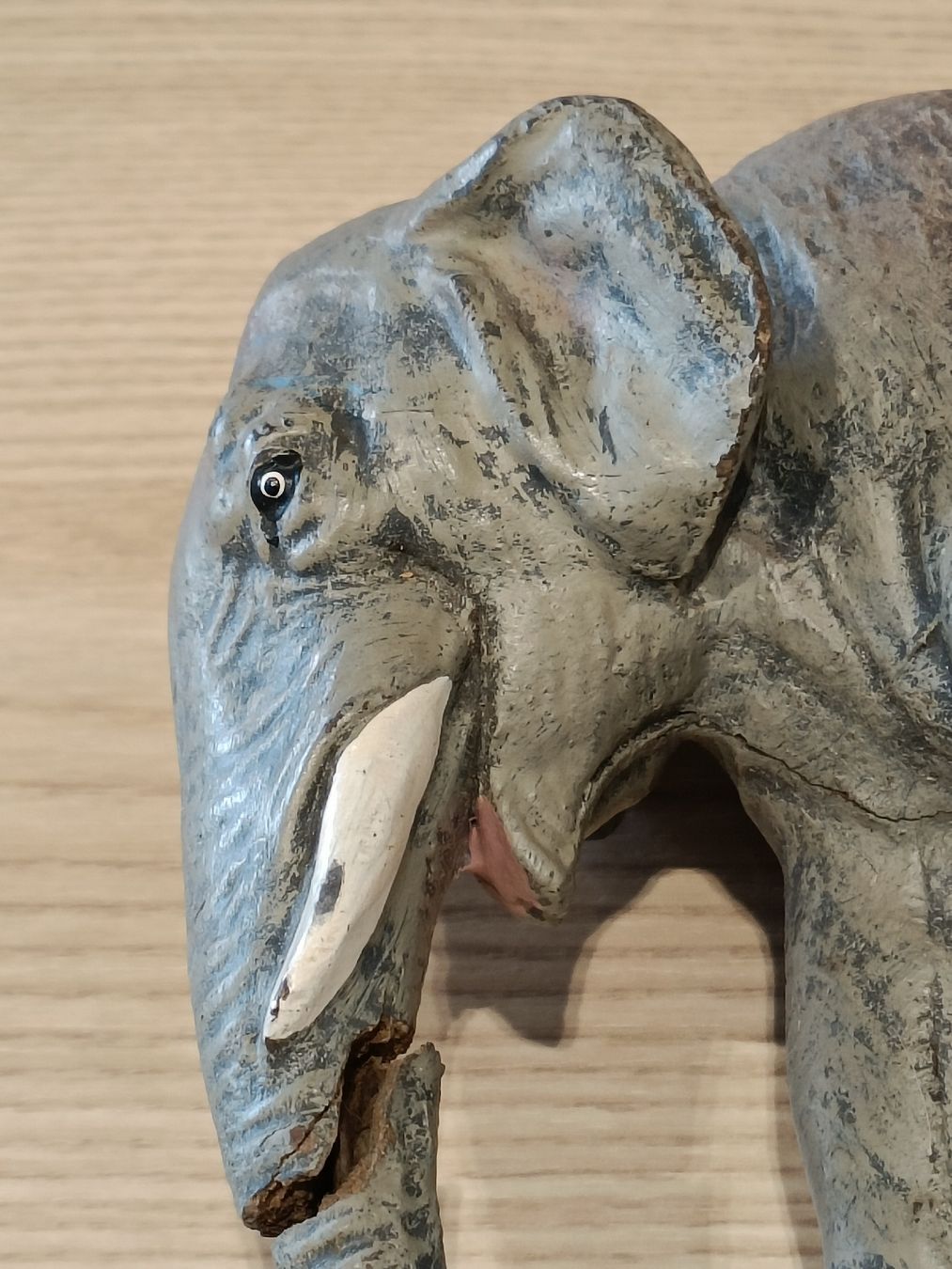 Statuette: Antiker Bakelit Elefant / Grösse 16,5x12,5cm – Usato da Brugg AG venduto da Ente015 4