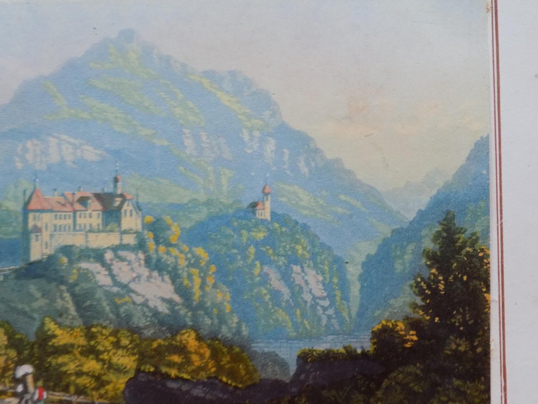 Stiche: Schloss Rhäzüns – Gebraucht aus Risch von Antikfee 3