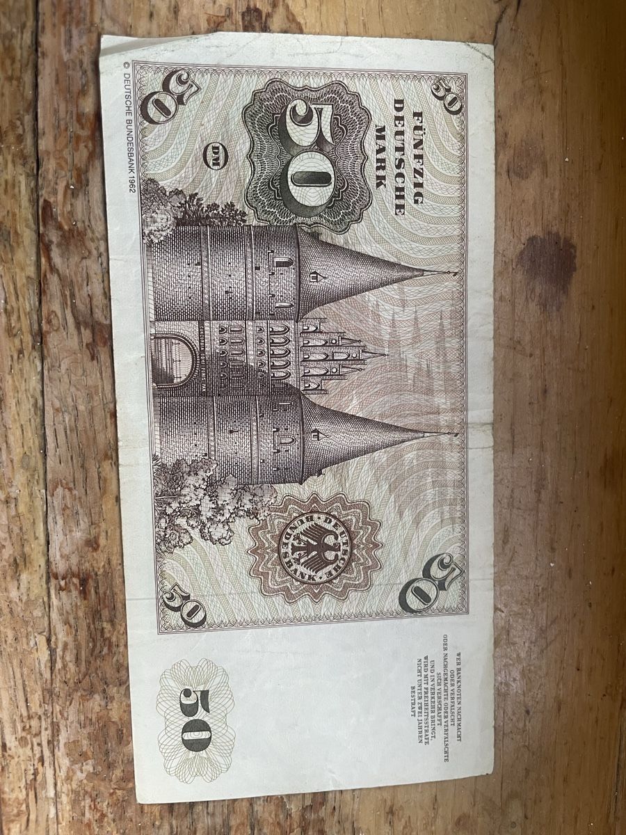 Banconote: 50 Deutsche Mark 1980 – Usato da Bern venduto da gwendulla.gans 1