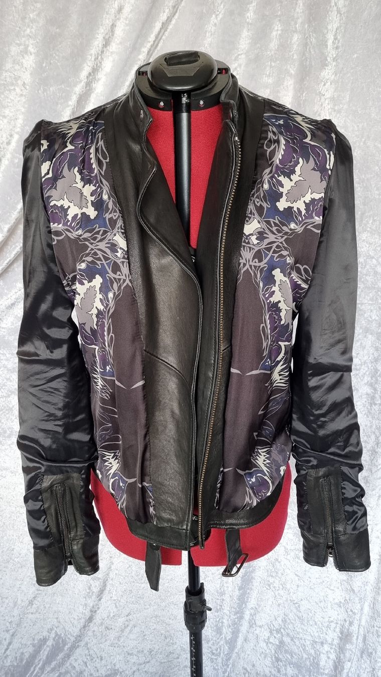 Diesel Giacche: Damen Lederjacke-Diesel Black Gold – Nuovo (secondo la descrizione) da Pfäffikon SZ venduto da hrs_k2tn 4