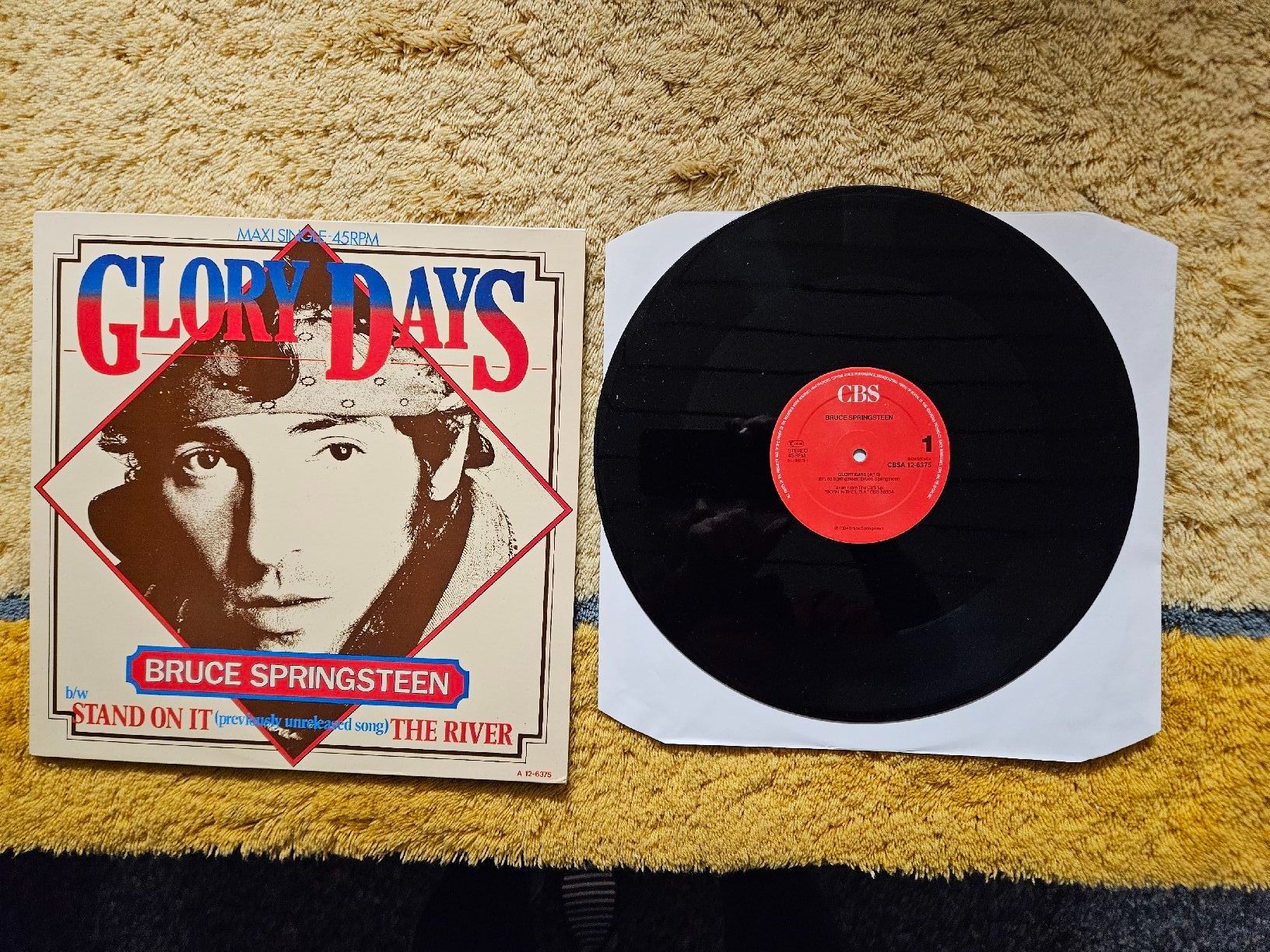 Schallplatten: Bruce Springsteen Maxi-Single - Glory Days – Neu (gemäss Beschreibung) aus Lyss von Alexine