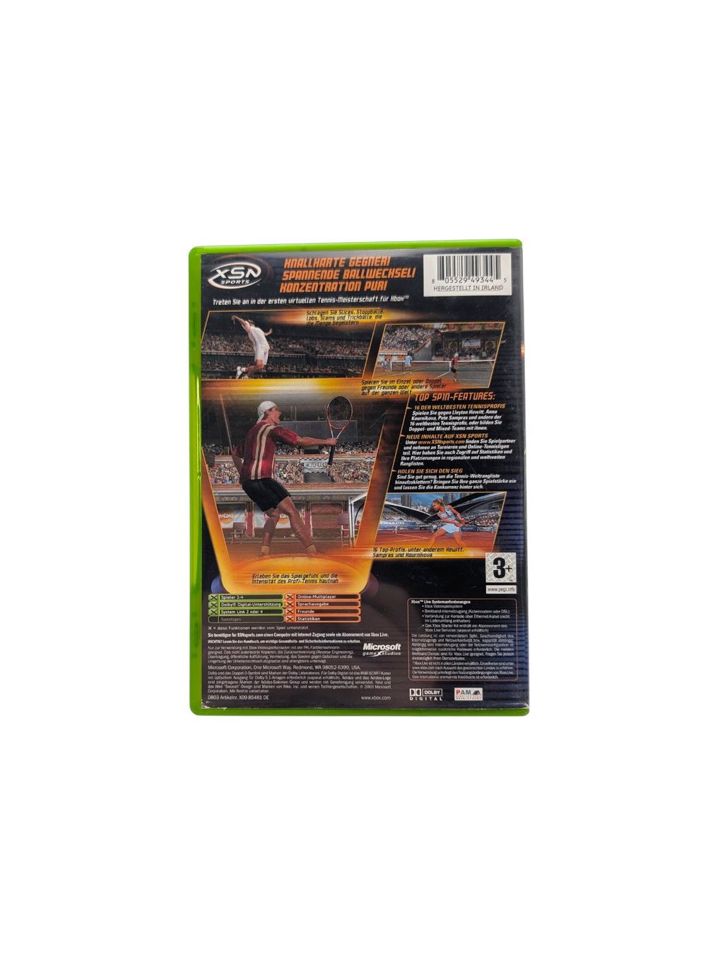 Microsoft Giochi: Top Spin Xbox Classic – Usato da Domat/Ems venduto da IsseldorsShop 1
