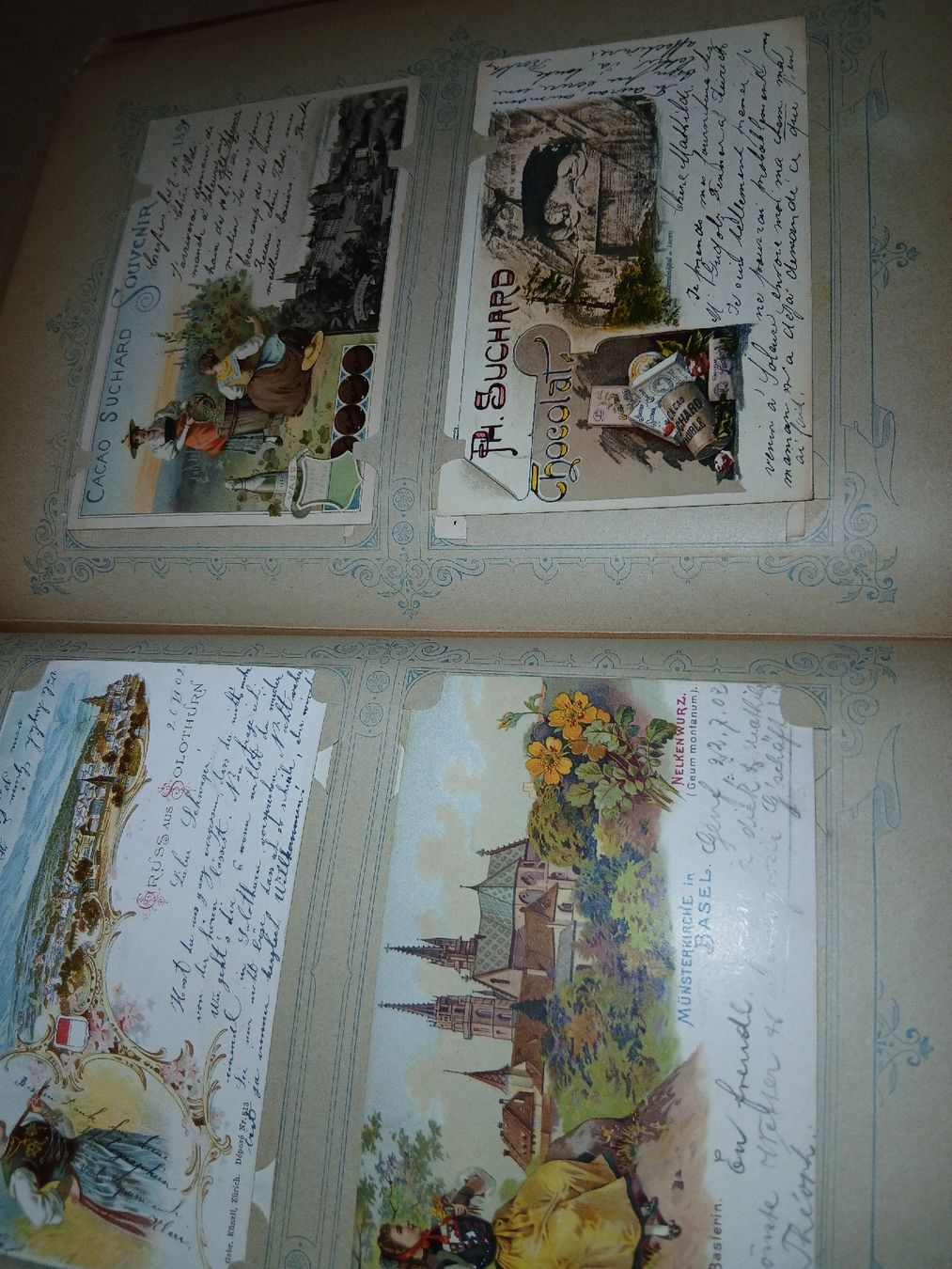 Ansichtskarten: Album Postkarten alt 1900-19003 – Gebraucht aus Münchenstein von Sozial_Labor_Brocki 5