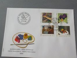 1986, FDC, Pro Patria, Serie