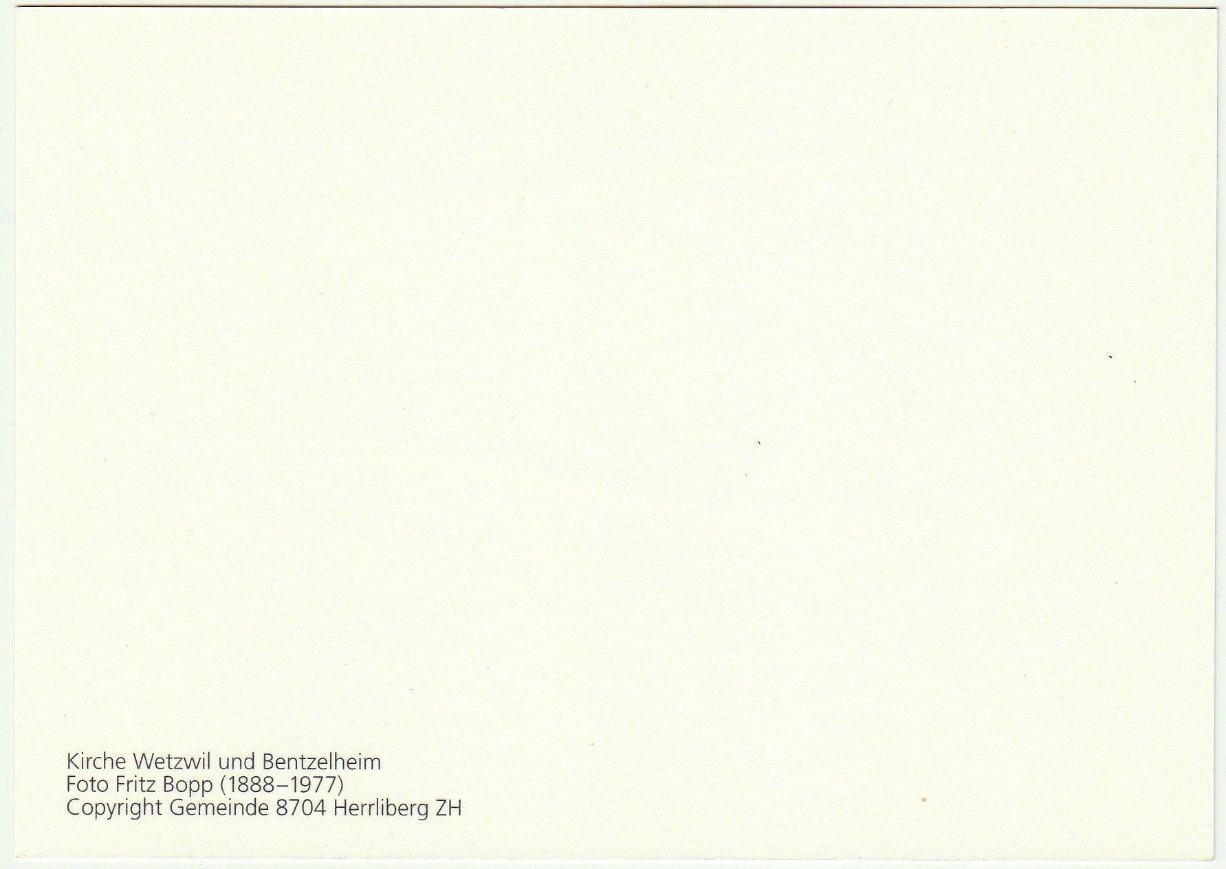 Cartoline postali: Wetzwil,  Kirche und Bentzelheim im Winter – Usato da Fällanden venduto da Blausegelfliege 1