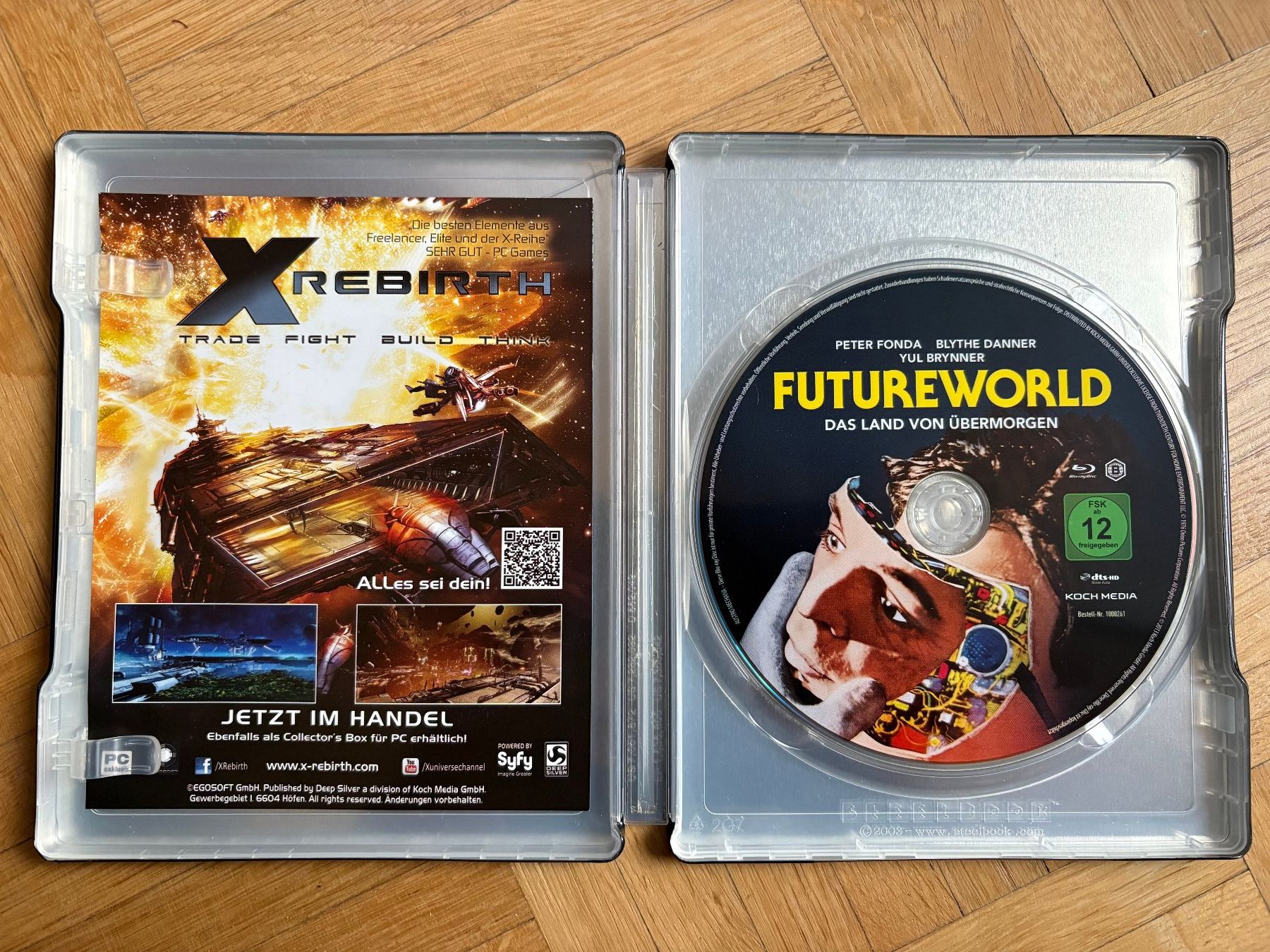 Tutti i DVDs: Futureworld - Steelbook - Blu-ray – Usato da Zürich venduto da Malcom 1