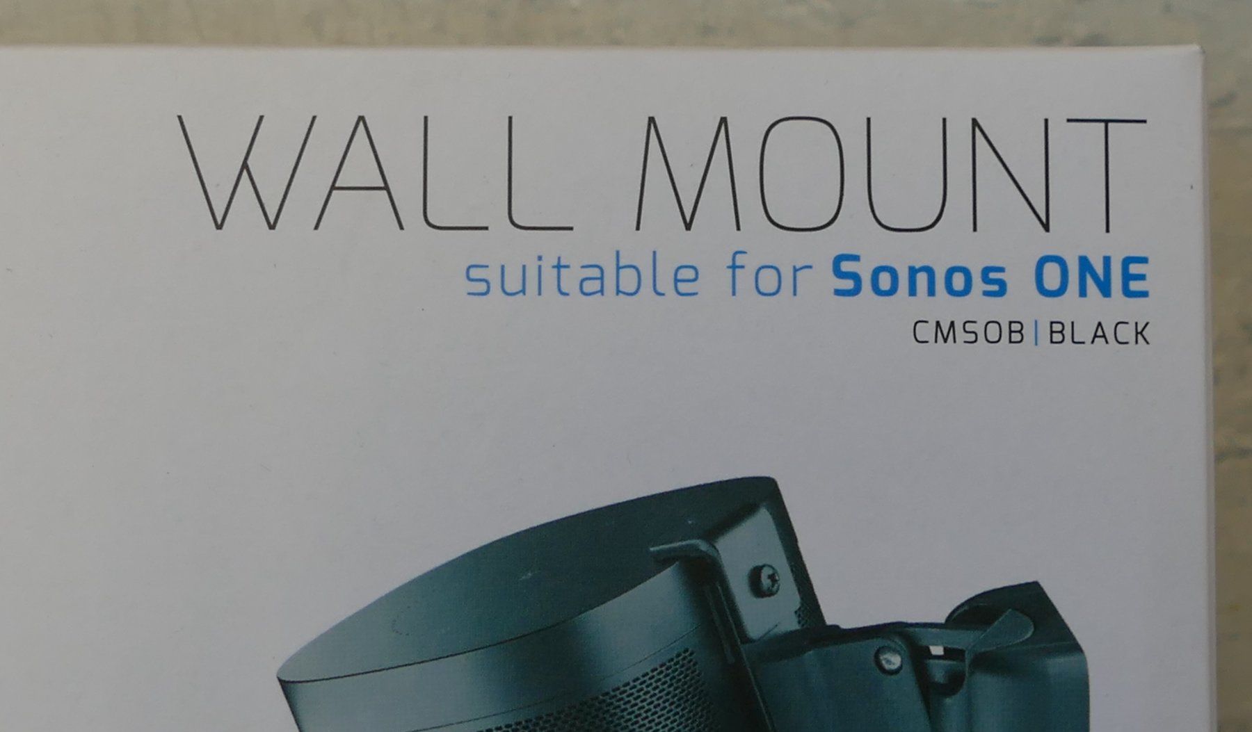 Supporti a parete: SONOS ONE Wandhalter – Nuovo e nell'imballaggio originale da Zuzwil SG venduto da visuella 3