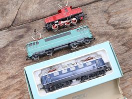 Märklin 3 x Loks H0 - SNCF E-Lok, E41 E-Lok, Rangierlok