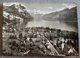 Postkarte / Carte Postale - Weesen St Gall am Walensee 1958