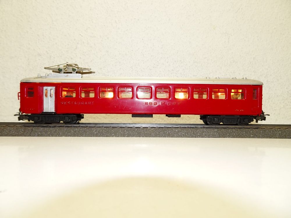HAG H0 - 405 - Restauratierijtuig Dr 4 10127 van de SBB