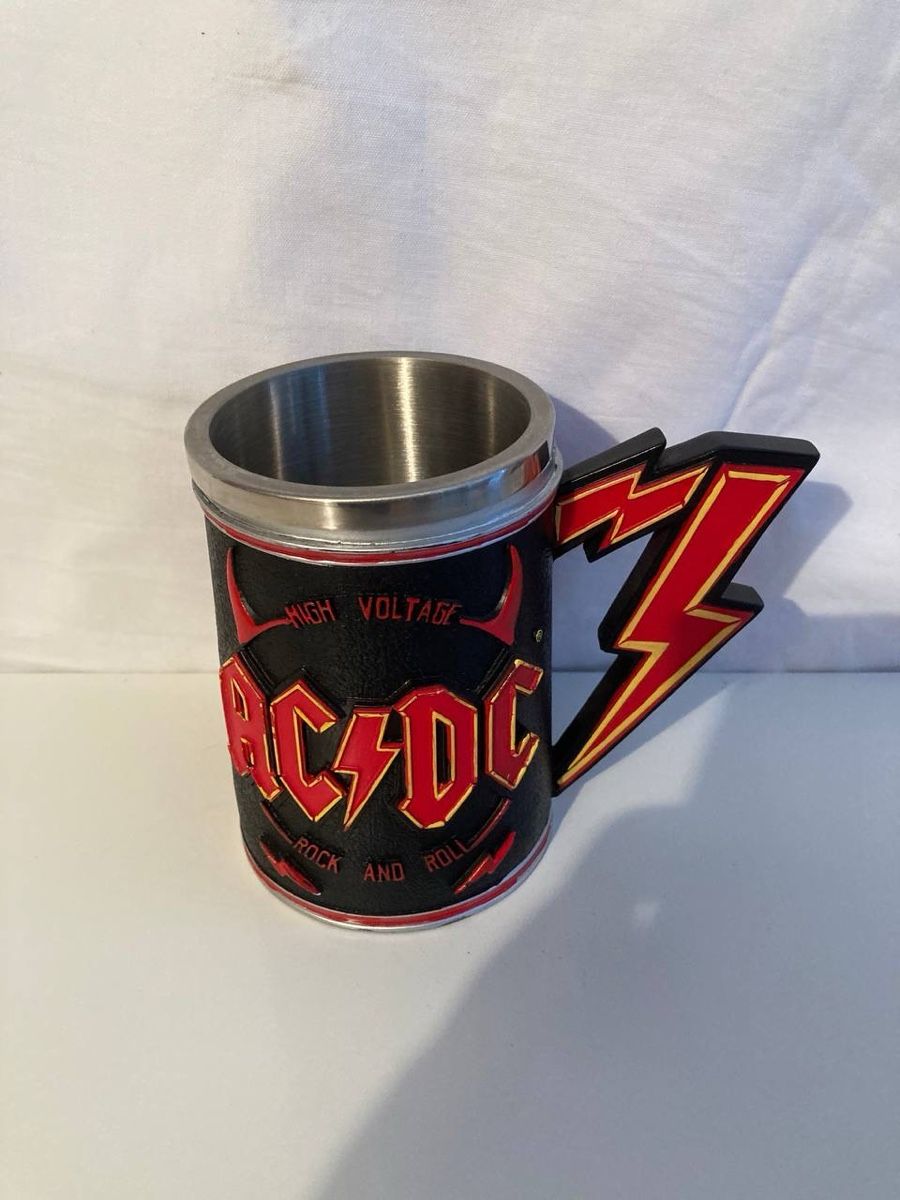 Alle Dekorationen: AC/DC Becher Krug neuwertig selten – Neu (gemäss Beschreibung) aus Frick von Freiwillig39