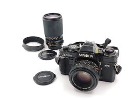 Minolta X-700 Analog Kamera + 2 Objektive