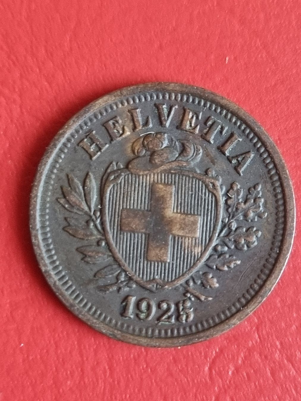 Tutti le monete: 1 RAPPEN - SCHWEIZ - JAHR 1925 – Usato da Heimenschwand venduto da rog_p7h9