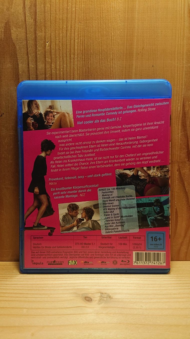 Alle DVDs: FEUCHT GEBIETE Blu-Ray mit Carla Juri – Gebraucht aus Wilderswil von Exebub 1
