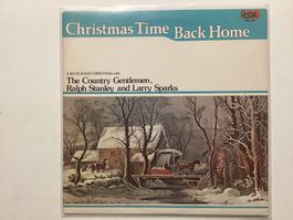 Ralph Stanley & Larry Sparks LP - Christmas Time Back Home