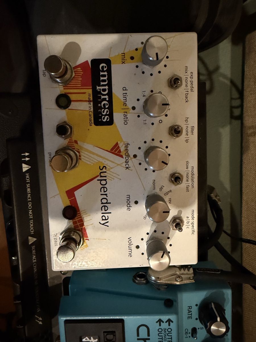 Strumenti musicali: Empress Superdelay effects pedal – Usato da Vordemwald venduto da gerard.green 4