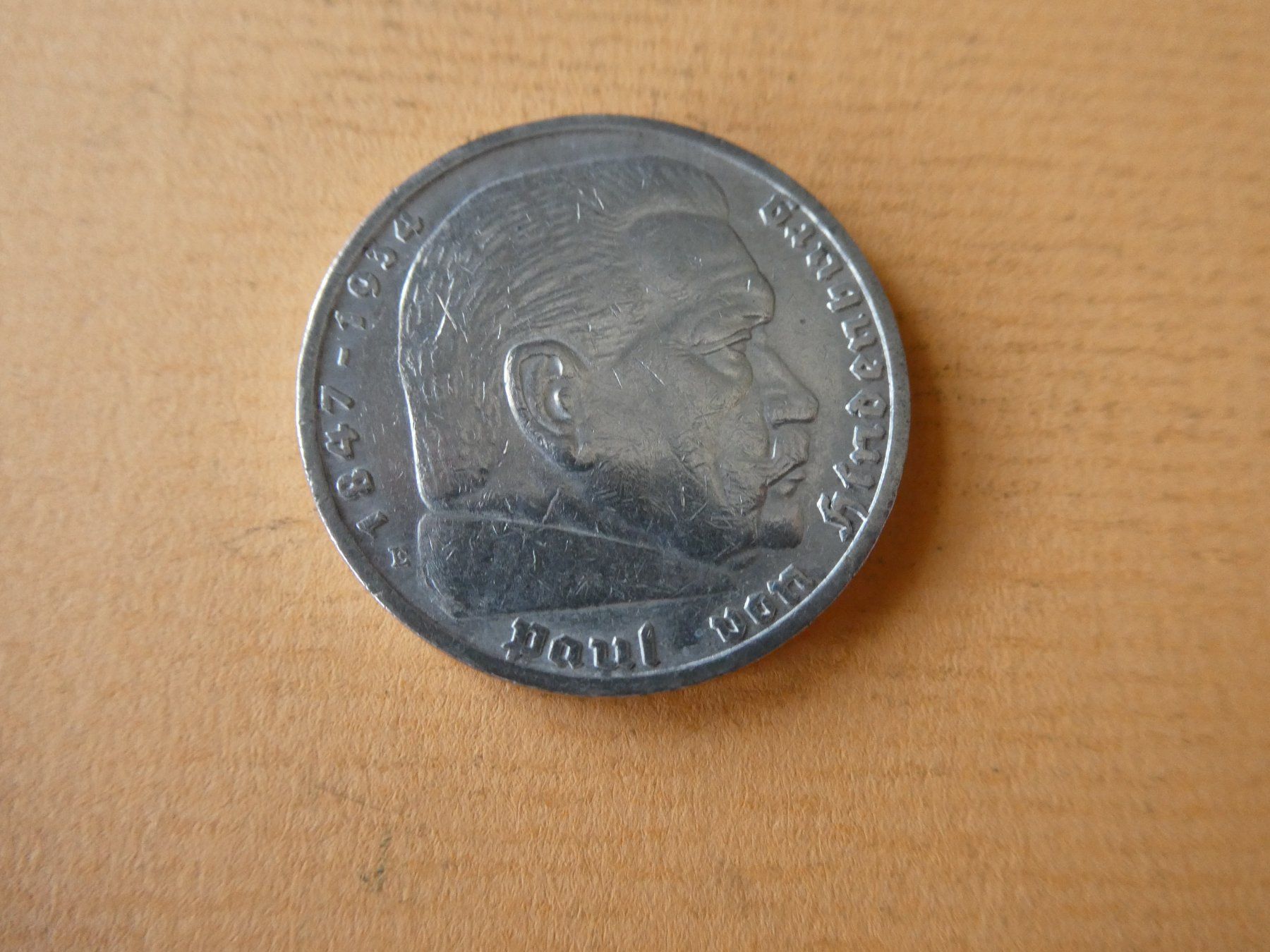 Tutti le monete: Dt. Reich 1937 E, 5 Reichsmark  - Silber – Usato da Hinterforst venduto da Rohusri