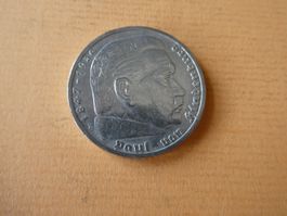 Dt. Reich 1937 E, 5 Reichsmark  - Silber