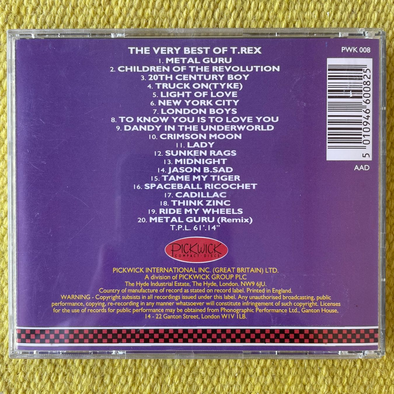 CD: T-REX-VERY BEST OF – Usato da Rorschacherberg venduto da CD-Roli 1
