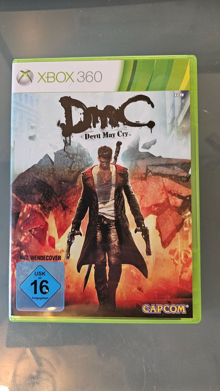 Spiele: DMC - Devil May Cry für Xbox 360, Top Zustand! – Gebraucht aus Koppigen von Kellerfundsachen