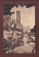 NEUCHÂTEL - Jardin Desor - Eglise Catholique - 1915